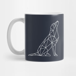 Geometric Dog Mug